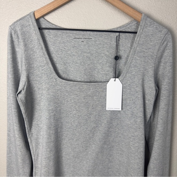 Universal Standard Gray Long Sleeve Top - Picture 2 of 10